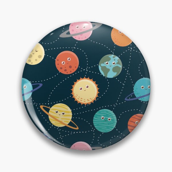 Item preview, Fun and Happy Solar System Planets for Kids designed and sold by sweetbelle.