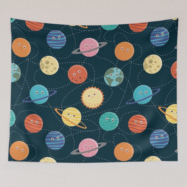 Item preview, Fun and Happy Solar System Planets for Kids designed and sold by sweetbelle.