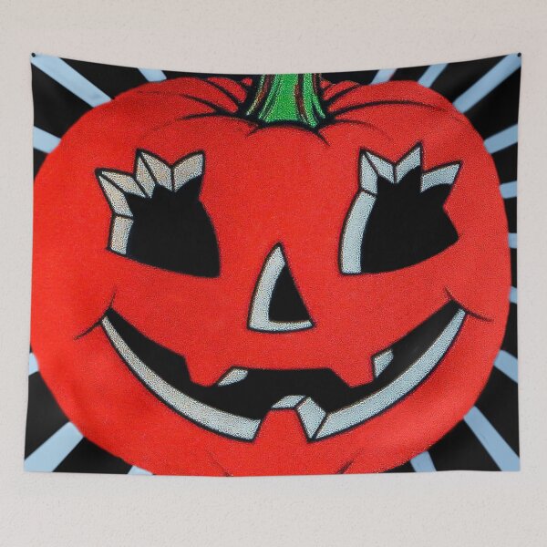 Item preview, Rays of Pumpkin in the Night designed and sold by heatherfriedman.