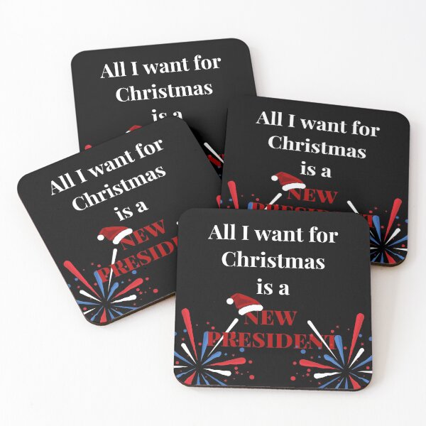 Item preview,  all i want for christmas is a new president designed and sold by reka88.