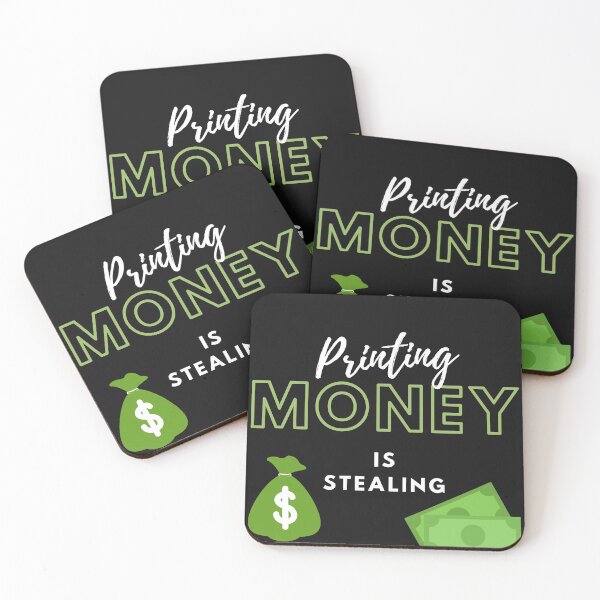Item preview, Printing Money is Stealing designed and sold by laborfortruth.