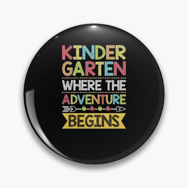 Item preview, Kindergarten Where The Adventure Begins designed and sold by Ryan89-Design.