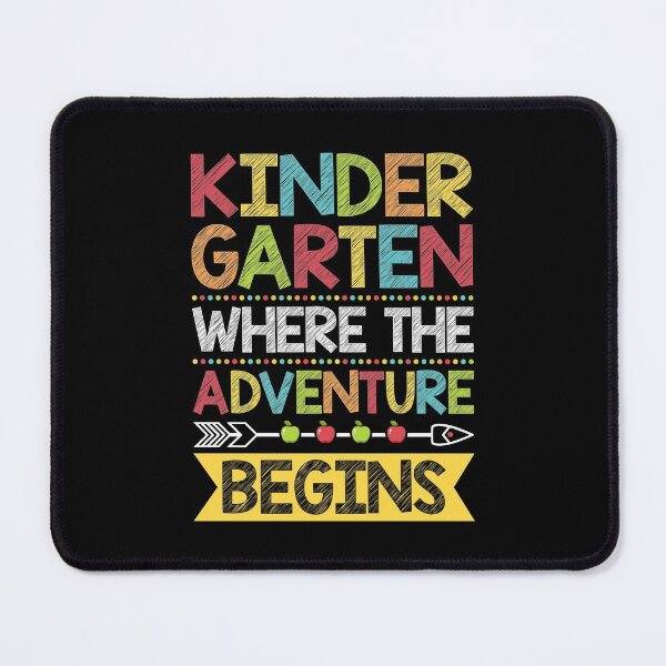 Item preview, Kindergarten Where The Adventure Begins designed and sold by Ryan89-Design.