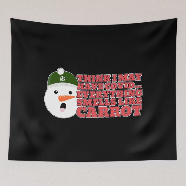 Item preview, Everything Smells Like Carrot Funny Christmas Snowman Graphic designed and sold by GO SHIRT-TEE.