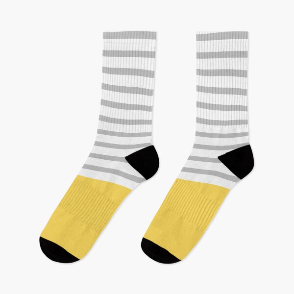 Item preview, Silver Gray Stripes Above Mustard Yellow designed and sold by rewstudio.
