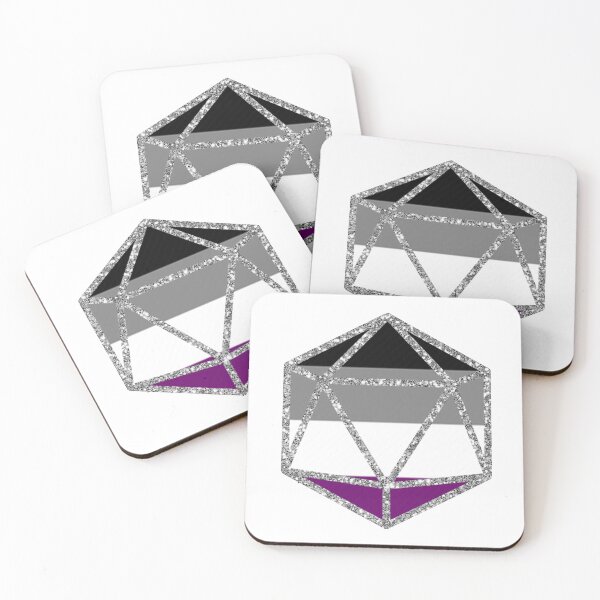 Item preview, ASEXUAL D20 designed and sold by JadeRiverImages.