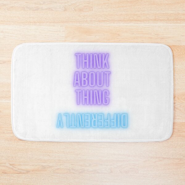Item preview, Think about things differently designed and sold by BlueHut.