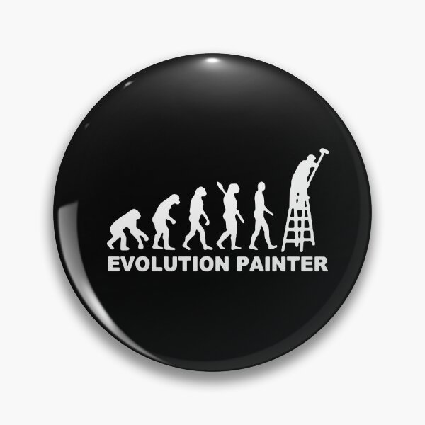 Artikelvorschau, Evolution of Painter Love Painting Best Painter Gift Premium Apparel Funny Holiday Xmas entworfen und verkauft von DesignByHeartUK.