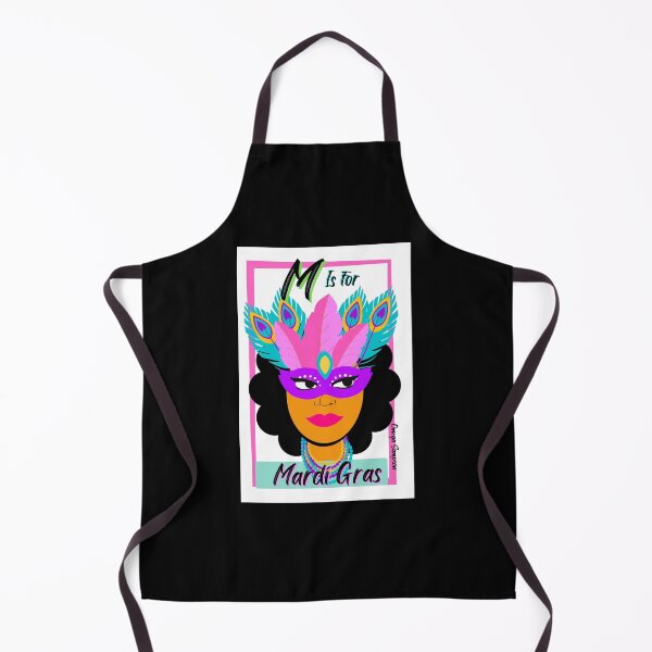 Item preview, M is for Mardi Gras designed and sold by artbyomega.