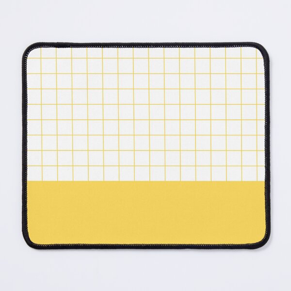 Item preview, Mustard Yellow Grid On White Above Mustard Yellow designed and sold by rewstudio.