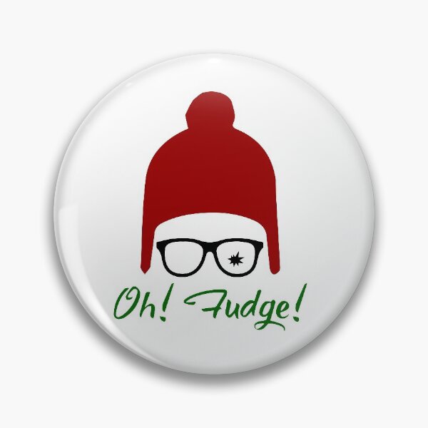 Item preview, Christmas Story Design Oh Fudge Funny Swear Rude Quote designed and sold by MagnumDesigns.