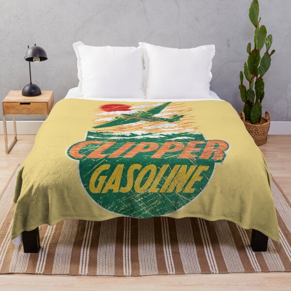 Item preview, Airplane Clipper Gasoline Vintage Emblem designed and sold by Lidra Zehcnas.