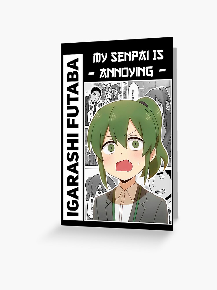 Senpai ga Uzai Kouhai no Hanashi Greeting Card for Sale by