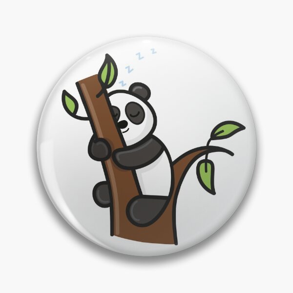 Item preview, Cute Animal Friendly Panda Sleeping designed and sold by NessiCreates.