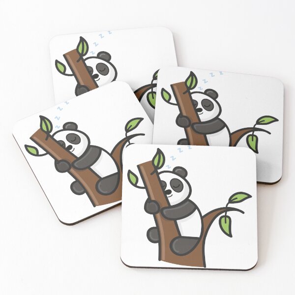 Item preview, Cute Animal Friendly Panda Sleeping designed and sold by NessiCreates.