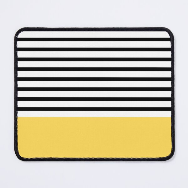 Item preview, Black Stripes Above Mustard Yellow designed and sold by rewstudio.