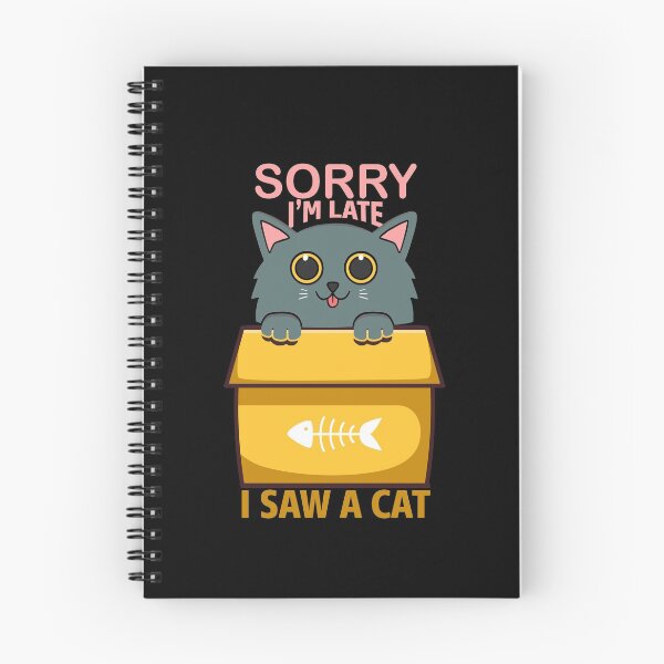 Item preview, Sorry I'm Late I Saw a Cat For Cat Lover | Was Watching a Video designed and sold by thecooltable.