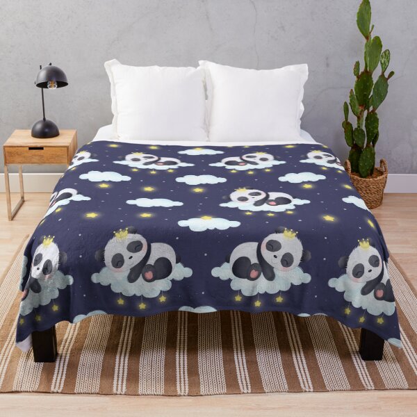 Item preview, Cute Animal Friendly Sleeping Panda Pattern designed and sold by NessiCreates.