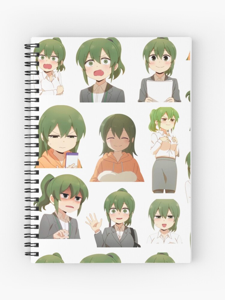 Senpai ga Uzai Kouhai no Hanashi Spiral Notebook for Sale by Bothaina