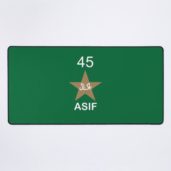 Item preview, Pakistan cricket player Asif Ali 45 designed and sold by DesignSector.