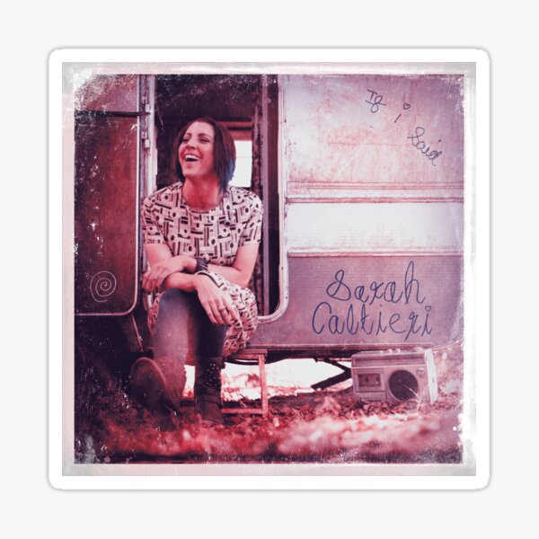 If I Said Single Cover Artwork - Sarah Caltieri Sticker