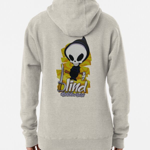 Artikel-Vorschau von Blind Skateboards, Retro-Skateboard-T-Shirt-Design, designt und verkauft von Retro80sskate.