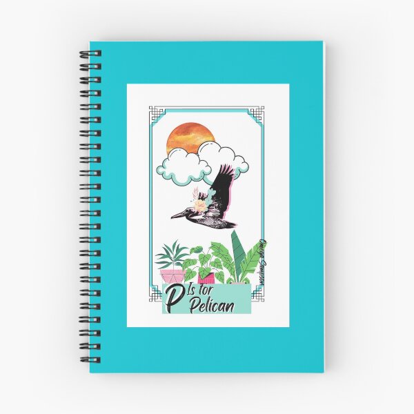 Item preview, P is for Pelican  designed and sold by artbyomega.