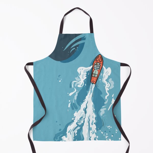 Item preview, Speed boat | Power boat | motor boat drawing designed and sold by Covo Studio.