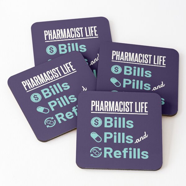 Item preview, Pharmacist Life Bills Pills and Refills designed and sold by jaygo.