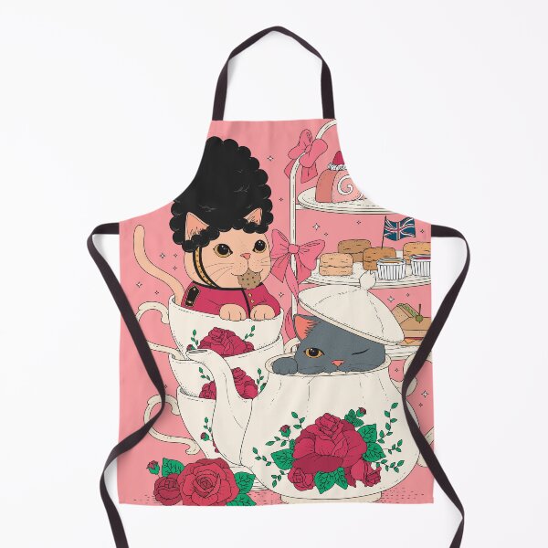 Item preview, Cats and British Tea designed and sold by Pinkmagenta.