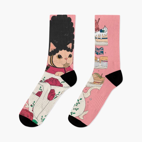 Item preview, Cats and British Tea designed and sold by Pinkmagenta.