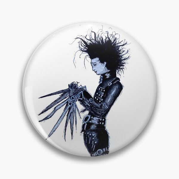 Item preview, Edward Scissor hands artwork sticker designed and sold by micahguest.