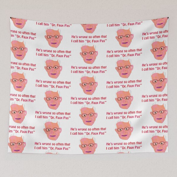Item preview, Dr. Faux Pas designed and sold by compugraphd.