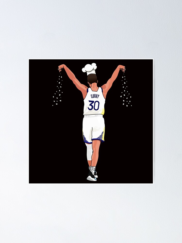 Steph Curry Jersey Poster for Sale by WalkDesigns