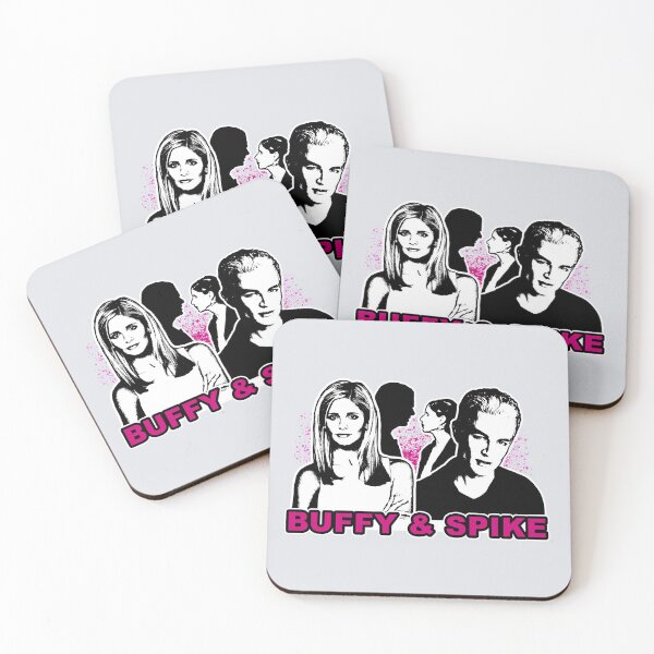 Item preview, Buffy & Spike - Spuffy Design - Hot Pink designed and sold by Vixetches.