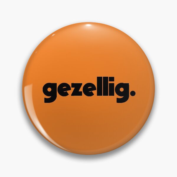 Item preview, Gezellig Orange Special (black text) designed and sold by monkeyfracas.