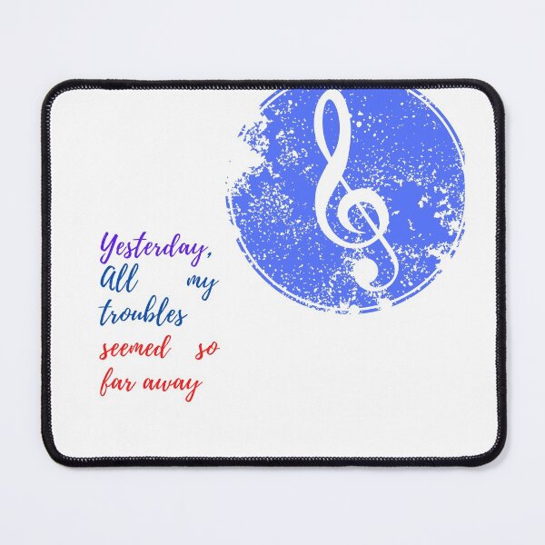 Item preview, Yesterday, all my troubles seemed so far away. designed and sold by 0waste.