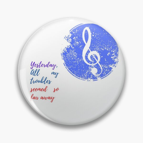 Item preview, Yesterday, all my troubles seemed so far away. designed and sold by 0waste.