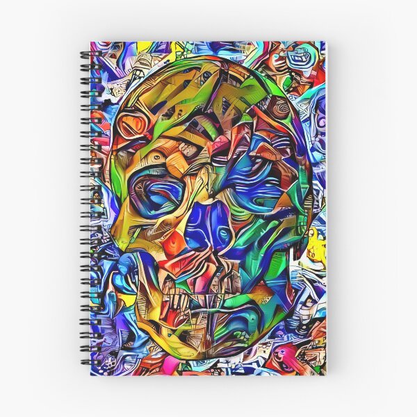 Item preview, Colorfull Skull Graffiti designed and sold by Artificial-Arts.