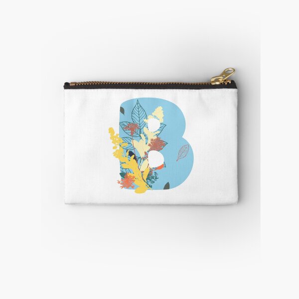 Item preview, Floral Monogram | Blue B designed and sold by MillwoodEngrave.