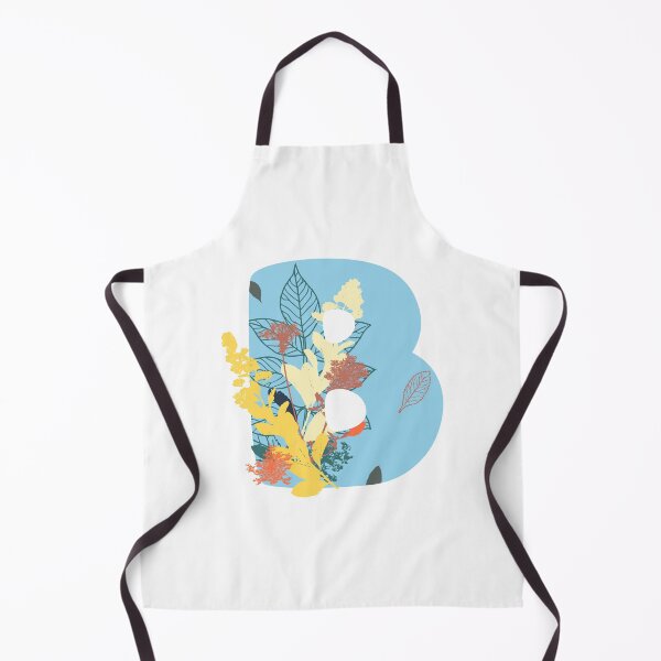 Item preview, Floral Monogram | Blue B designed and sold by MillwoodEngrave.