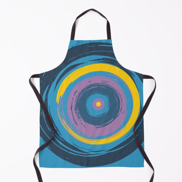 Item preview, Dark Blue Brush Strokes Circles Abstract designed and sold by trendingatees.