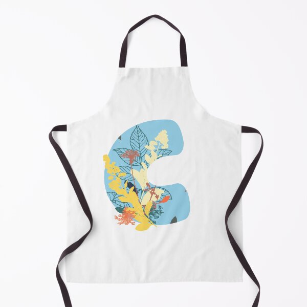 Item preview, Floral Monogram | Blue C designed and sold by MillwoodEngrave.