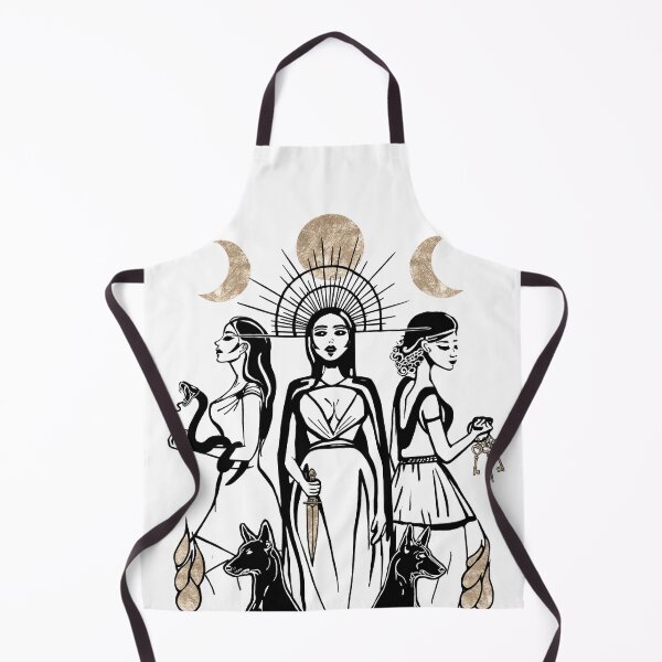 Item preview, Hecate (Hekate) Triple Lunar Goddess, Ancient Greek Mythology designed and sold by witchlingart.