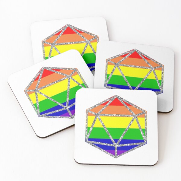 Item preview, Gay D20 designed and sold by JadeRiverImages.