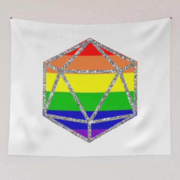 Item preview, Gay D20 designed and sold by JadeRiverImages.