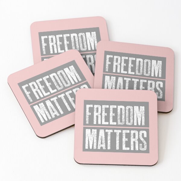 Item preview, FREEDOM MATTERS designed and sold by Mysmartworld.