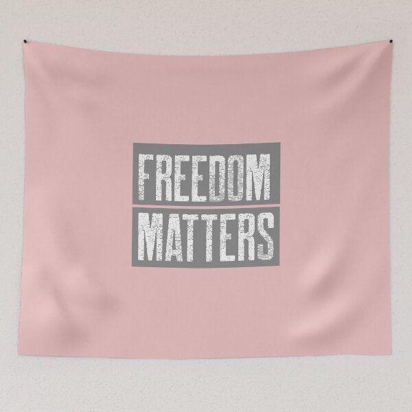 Item preview, FREEDOM MATTERS designed and sold by Mysmartworld.