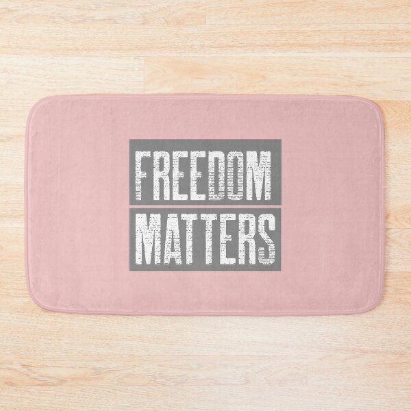 Item preview, FREEDOM MATTERS designed and sold by Mysmartworld.