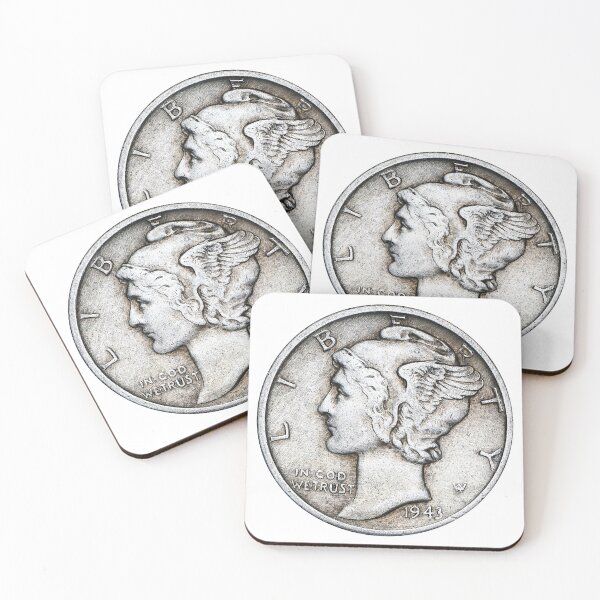 Item preview, War Mercury Dime Coin  designed and sold by numeeshop.